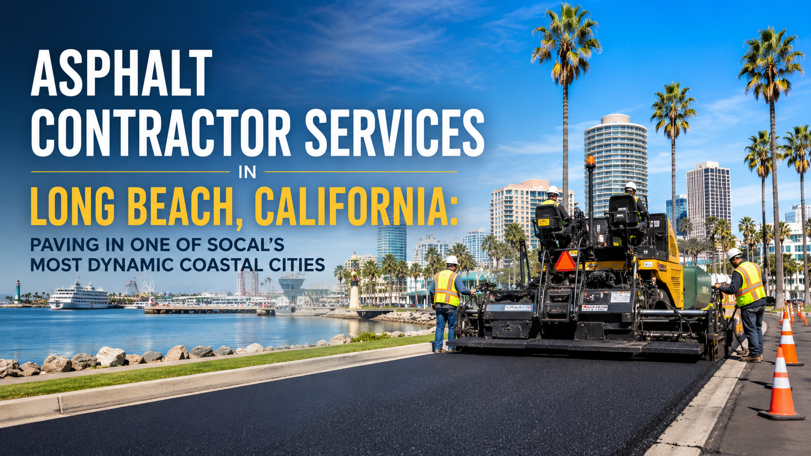 Asphalt Contractor Services in Long Beach, California: Paving in One of SoCal's Most Dynamic Coastal Cities